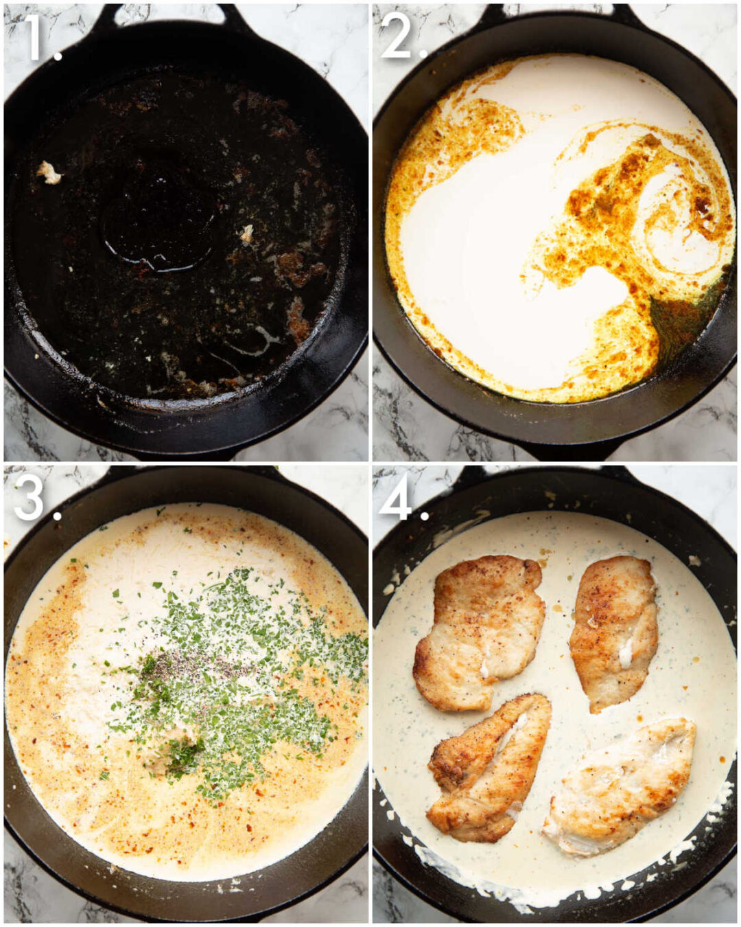 Creamy Garlic Chicken | Don't Go Bacon My Heart