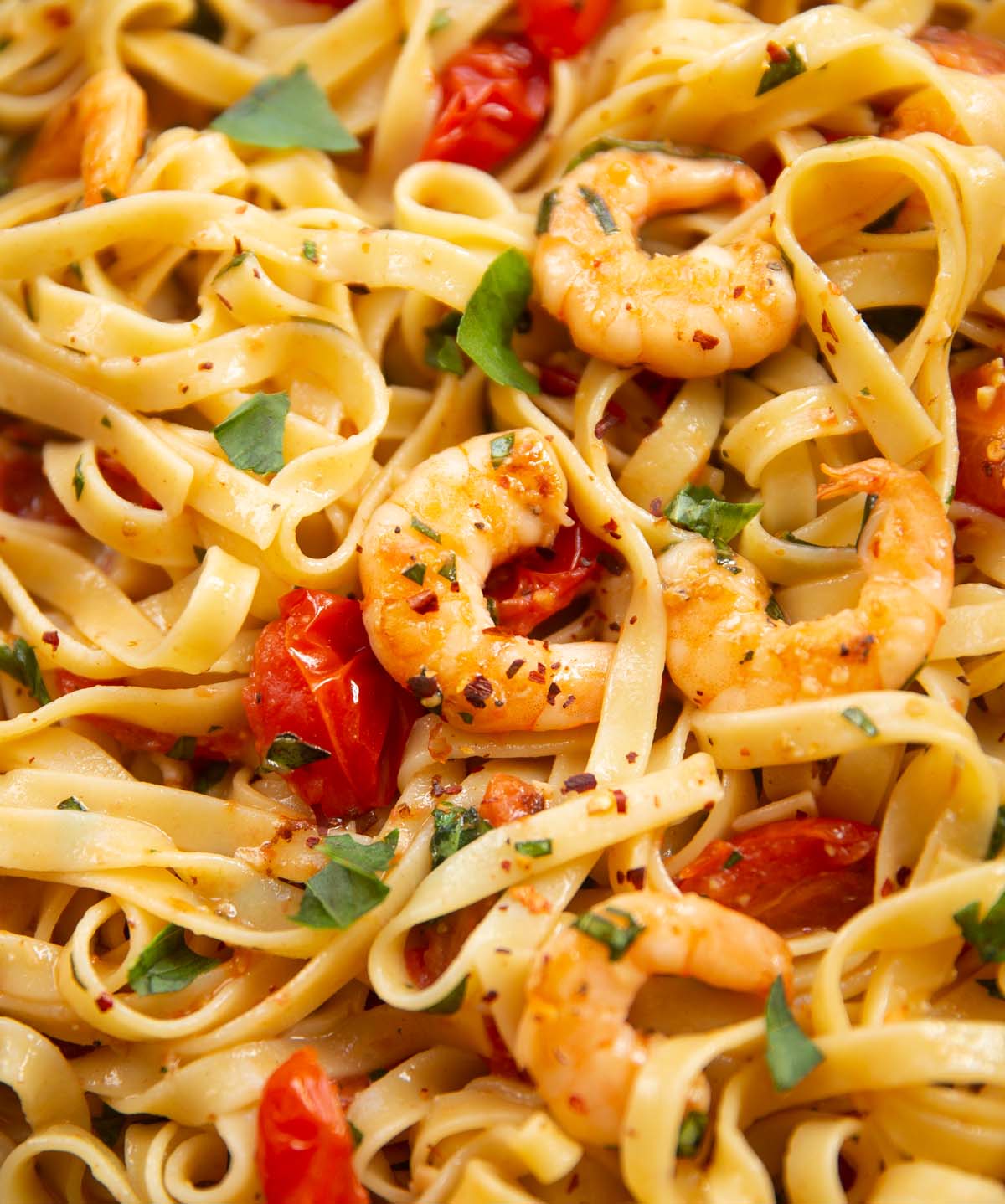 Tomato Prawn Pasta | Don't Go Bacon My Heart