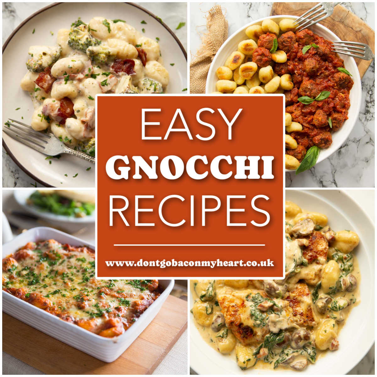 gnocchi recipes college thumbnail with text overlay